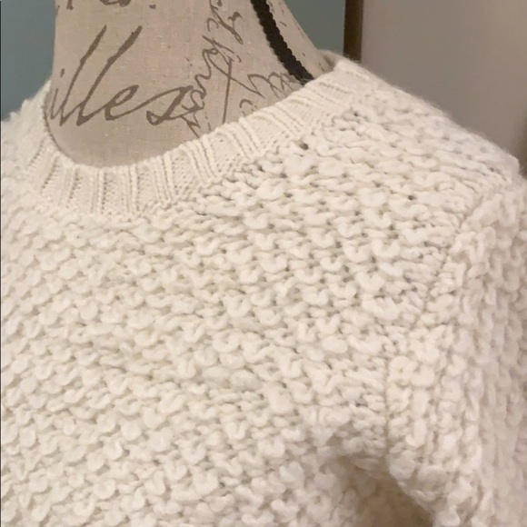 BANANA REPUBLIC Ivory Loop Stitch Sweater - Picture 7 of 8